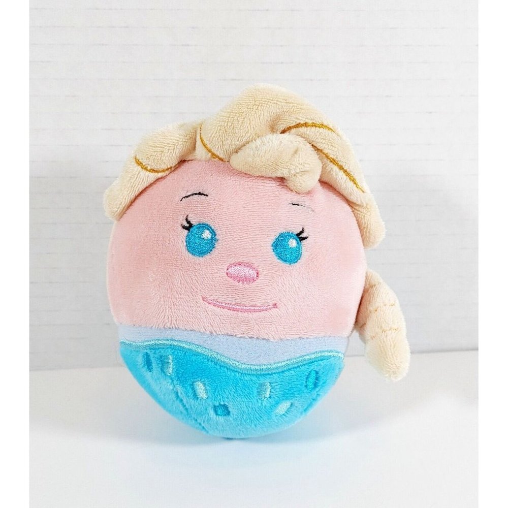 Hallmark Disney Queen Frozen Elsa Fluffballs Princess Plush Christmas Ornament